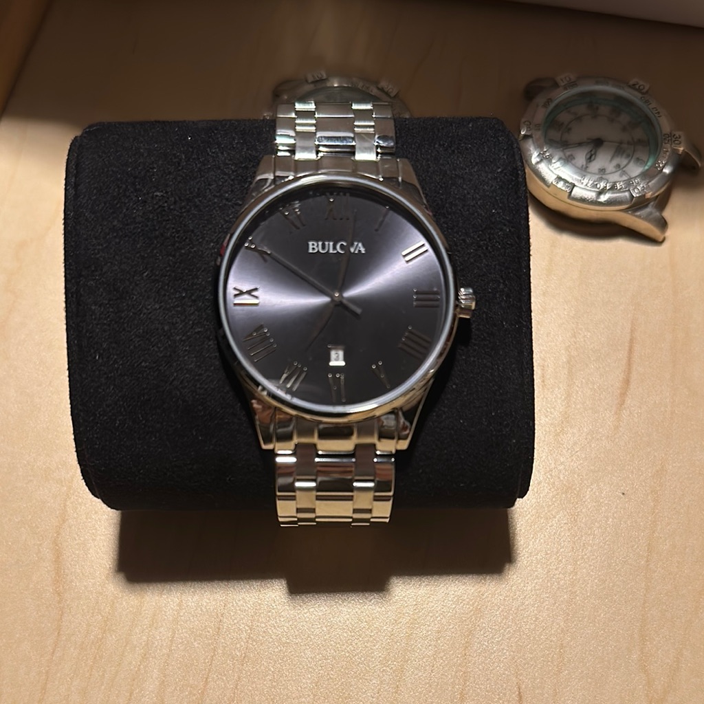 Men's Silver Bulova Watch